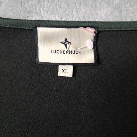 Tuckernuck Deep Green Blouse - Picture 3 of 15